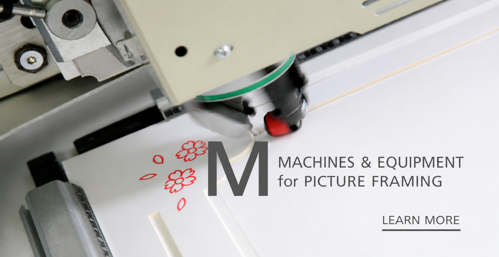 Machines and equipment for picture framing